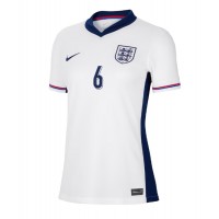 England Marc Guehi #6 Replica Home Shirt Ladies Euro 2024 Short Sleeve